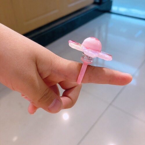 Children's Cartoon Rotating Ring Male and Female Baby Hand Jewelry Toy Ring Kindergarten Birthday Small Gift Wholesale