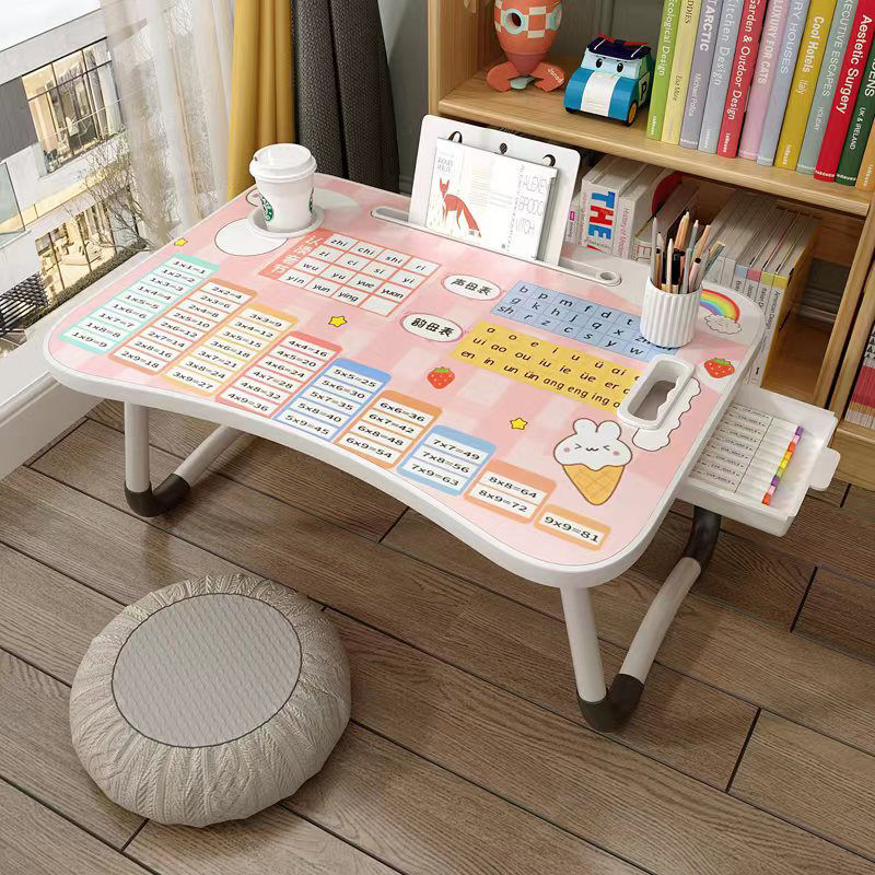 Mesa perezosa dormitorio de estudiantes escritorio pequeña mesa plegable dormitorio ventana flotante mesa de escritorio escritorio de computadora portátil