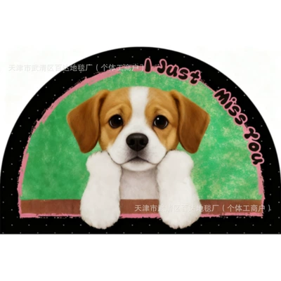 Water-Absorbent Non-Slip Bathroom Floor Mat: Avtomobil döşəmə paspasları - chin-up-puppy-4060cm-diatom-mudabsorbent-and-quick-drying