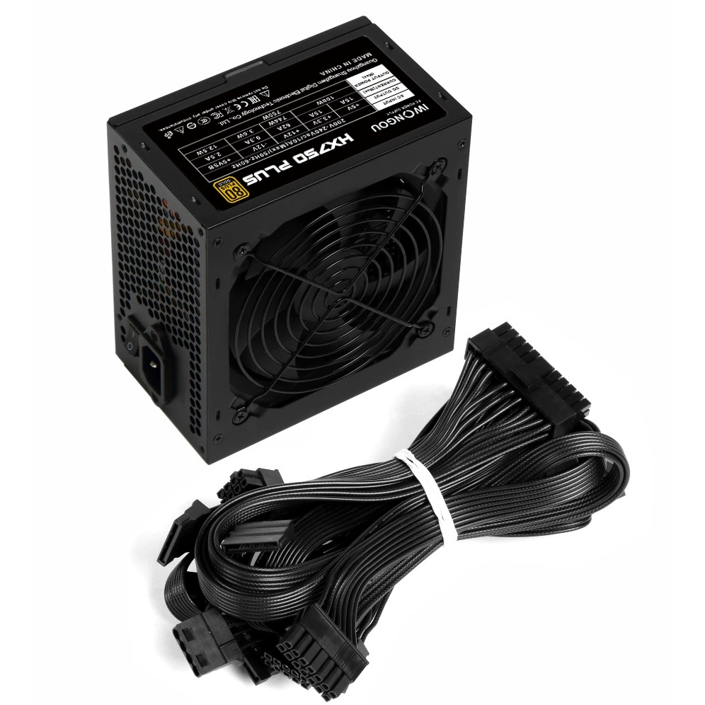 Блок питания для настольного компьютера Iwongou Gold Medal 750W с активным PFC