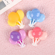 树脂配件三个连体汔球 DIY滴油胶钥匙扣汽车挂件摆件装饰材料批发