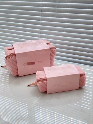 Member Gift C: Wine Red Velvet Makeup Bag, Toiletry Bag, Storage Bag with Layered Storage Space, Large and Practical