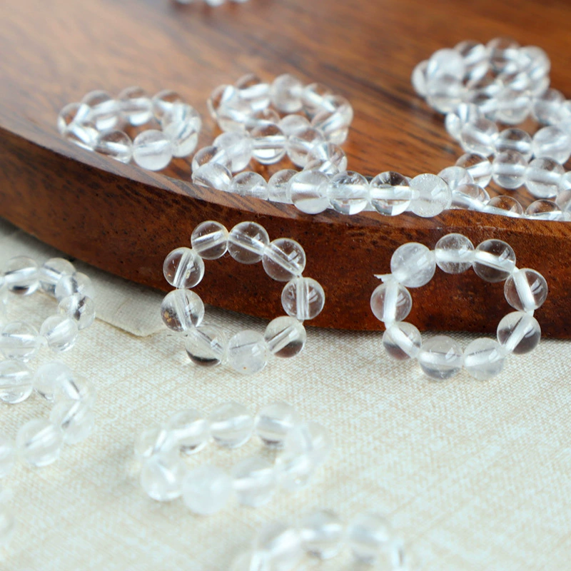 4 мм + 9 натуральных белых хрустальных беговых колец, аксессуары для браслетов «сделай сам», аксессуары, ледяной прозрачный хрустальный декор цепочки, прямые продажи, оптовая продажа