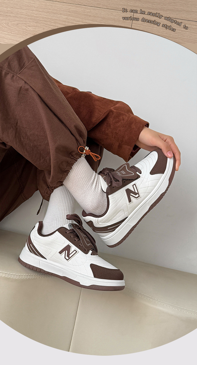 Giày sneaker nữ chạy bộ mesh thoáng khí phong cách thể thao — 522 Đen Đêm chi tiết 4