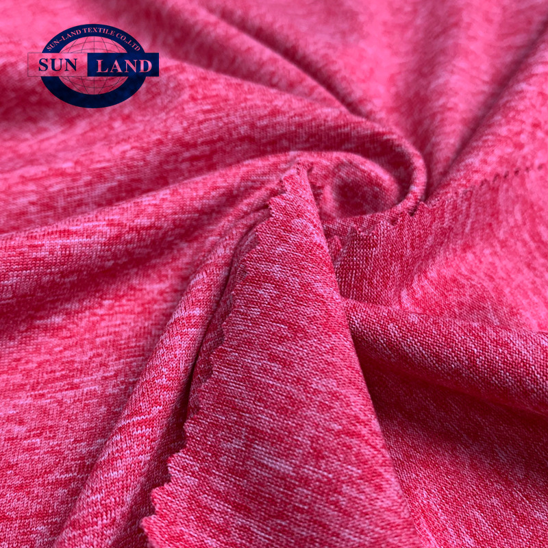 全涤双色阳涤针织纬编汗布复合tpu防水面料休闲运动服面料