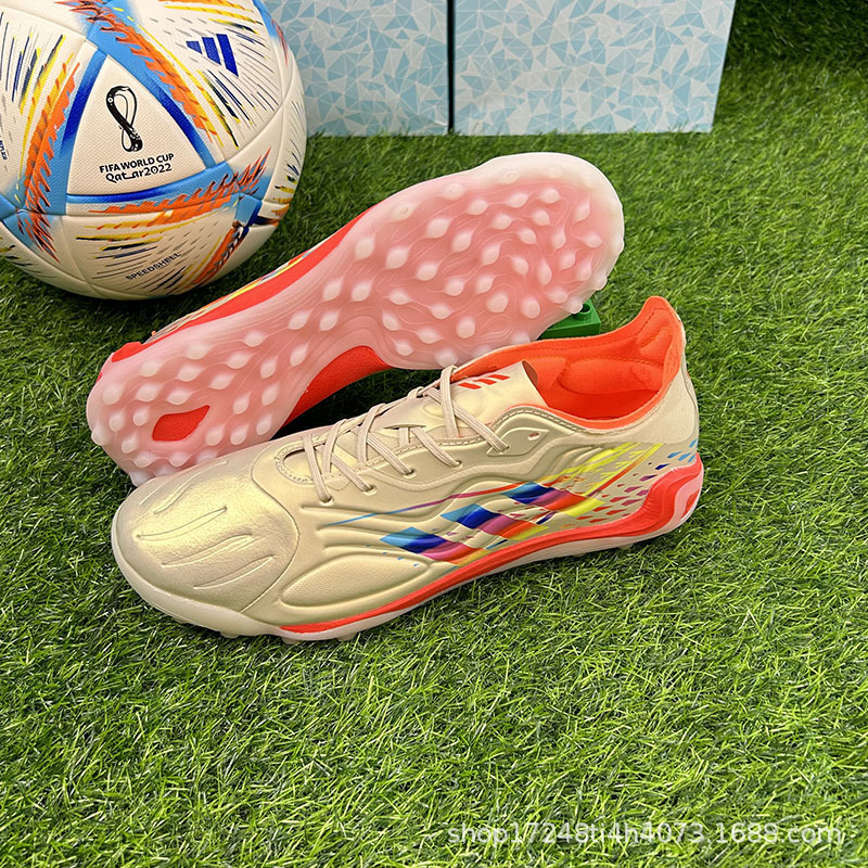 Cross-Border High-End Kangaroo Leather Soccer Shoes for Men and Women, Tf Long Spike Ag Children's and Adult Training Shoes, One-Piece Drop Shipping Cross-Border High-End Kangaroo Leather Soccer Shoes for Men and Women, Tf Long Spike Ag Children's and Adult Training Shoes, One-Piece Drop Shipping