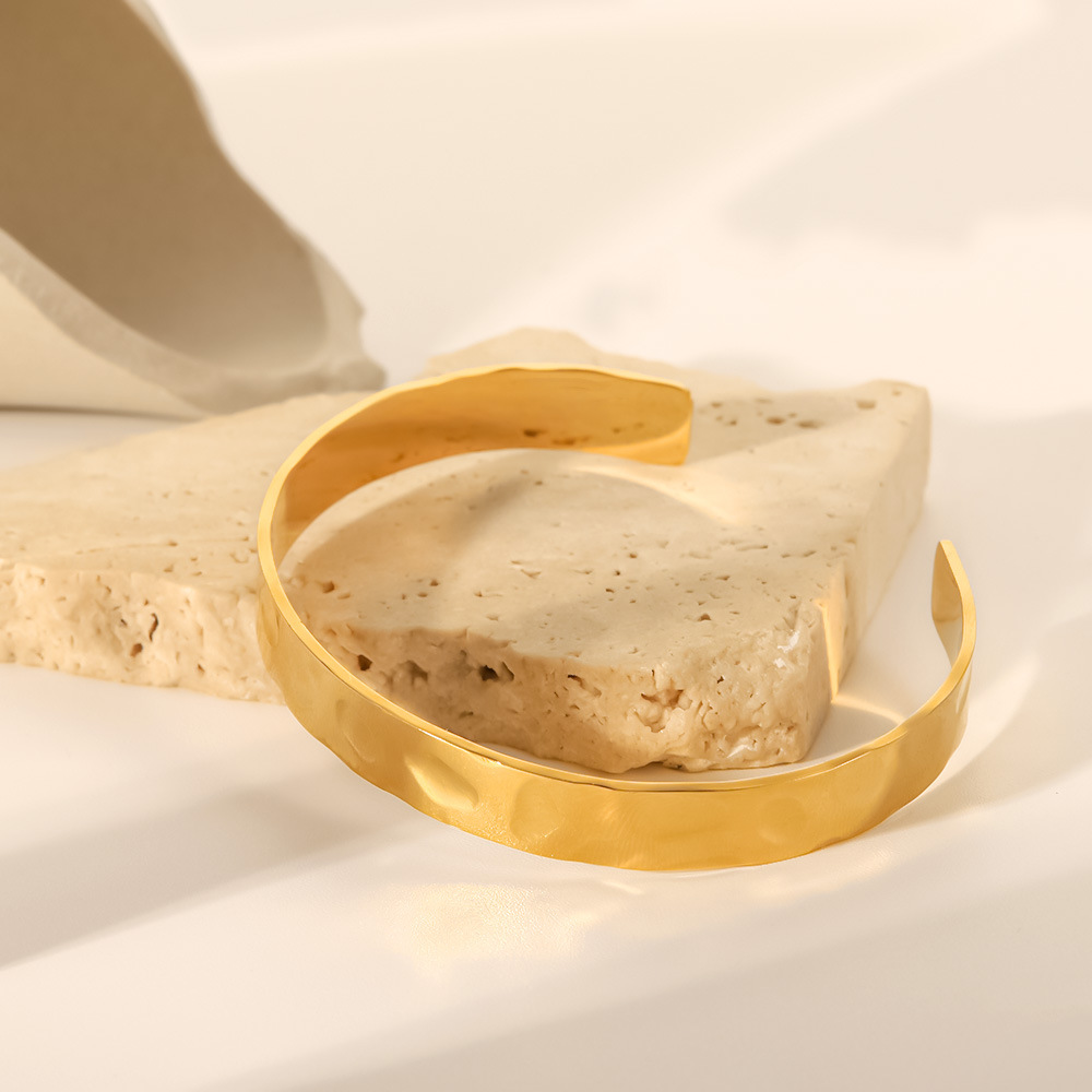 Fashion Geometric Stainless Steel Bracelets Gold Plated Stainless Steel Bracelets