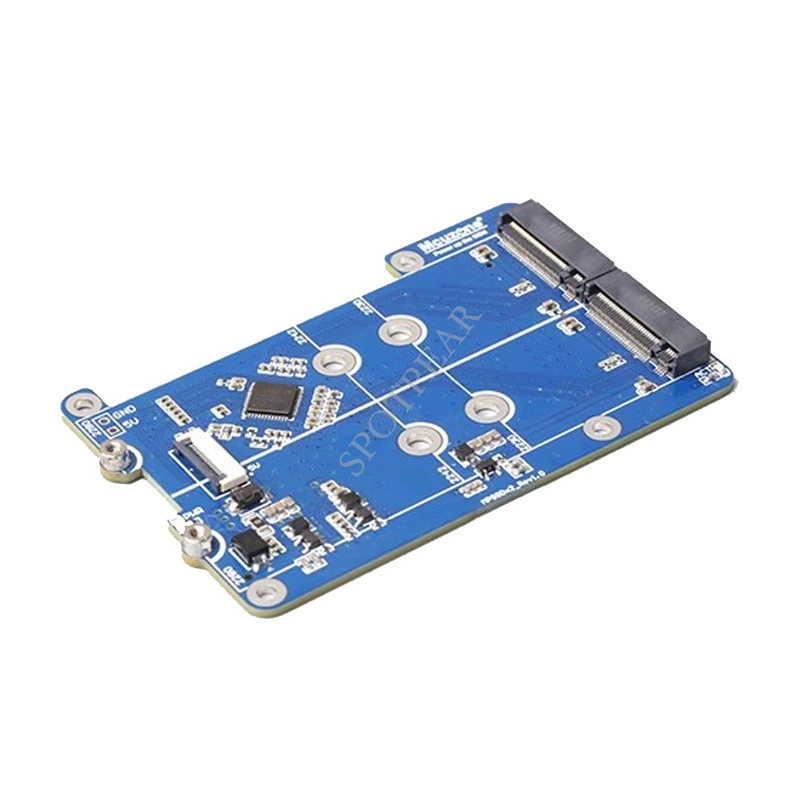 Raspberry Pi 5 MPS2280D PCIe to M.2 NVME двойной SSD Né Solid Drive PI5 Dual 2280