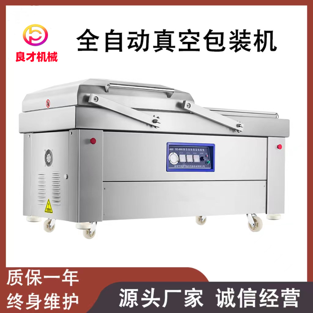 供应双室真空包装机600型电动外抽充气包装机 立式真空包装机