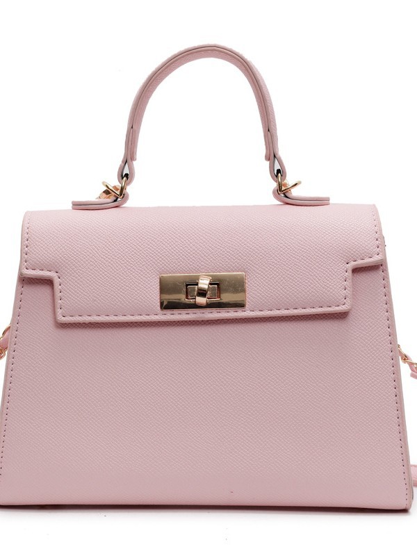 Bolso de mujer 2026, nuevo modelo transfronterizo, bolso de mano de textura de alta calidad, bolso cuadrado pequeño Kelly, bolso de hombro cruzado de moda francesa.