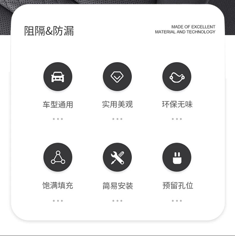 Factory wholesale multi-functional car seat seam strip creative and practical seam plug strip car interior supplies