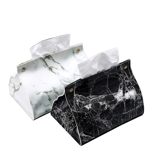 Nordic ins simple home living room creative tissue storage box bedroom living room dining table car universal tissue box