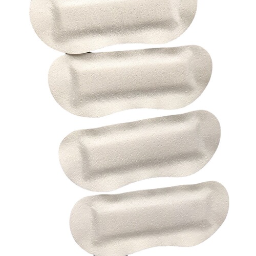 PU followed by heel sticker, imitation pigskin heel pad, anti-friction heel sticker, green bag, genuine shoe factory wholesale e-commerce