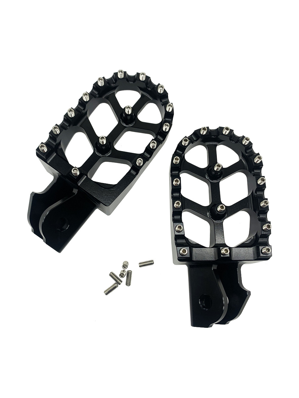 Pedal de Aleación de Aluminio CNC Antideslizante para Vehículo Todoterreno Eléctrico Qiu Long Light Bee X, Accesorios de Modificación