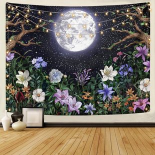 Tapestry Amazon Tarot Tapestry ins Tapestry Psychedelic Tapestry Background Cloth Bedside Cloth Hanging Cloth Cross-border Tapestry