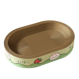 Увеличьте супербию кошки, эллиптическую гофрированную бумагу, захват, измельчение кошки, гнездо кошки, кошачьи гнездо