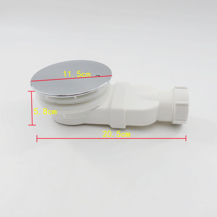 Ducha escurridor de drenaje de piso de plástico desodorante Desagüe de piso desagüe del baño PP escurridor de la sala de Ducha