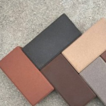 烧结砖现货 烧结砖 彩色烧结砖 陶土砖公园广场铺地市政烧结地砖