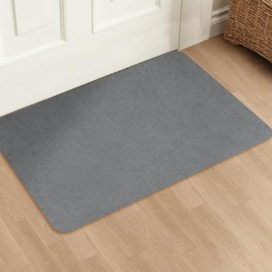 Transfronterizo temu venta caliente simple puerta de entrada alborilla cocina de baño absorción rápida secado alborilla antideslizante al por mayor