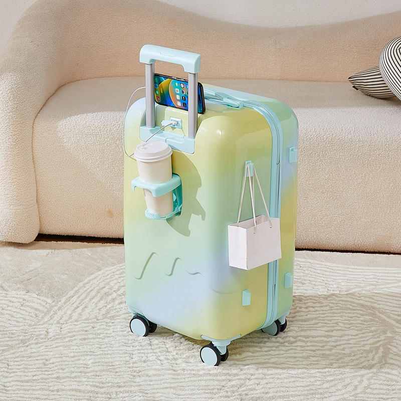 [Fábrica de selección estricta] 37 maletas de 26 pulgadas de gran capacidad de alta calidad de maleta de tracción ligeras