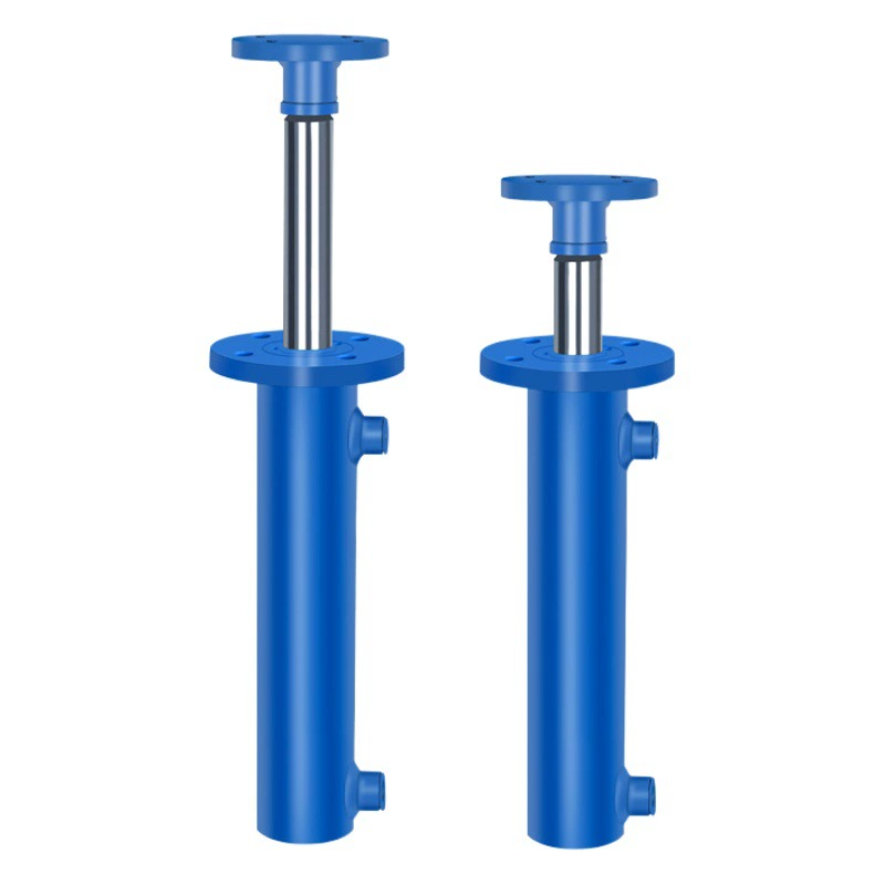 Гидравлический завод Xingyu поставляет гидравлический цилиндр 5-тонный фланец, двусторонний нестандартный масляный верхний цилиндр, диаметр 63HSG, стандартный цилиндр