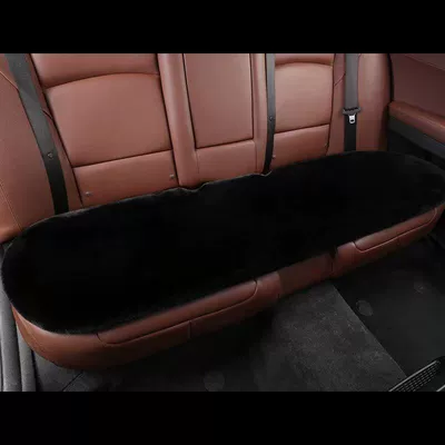 Seat Cushion — Wool pad - black-rear-platoon-seat