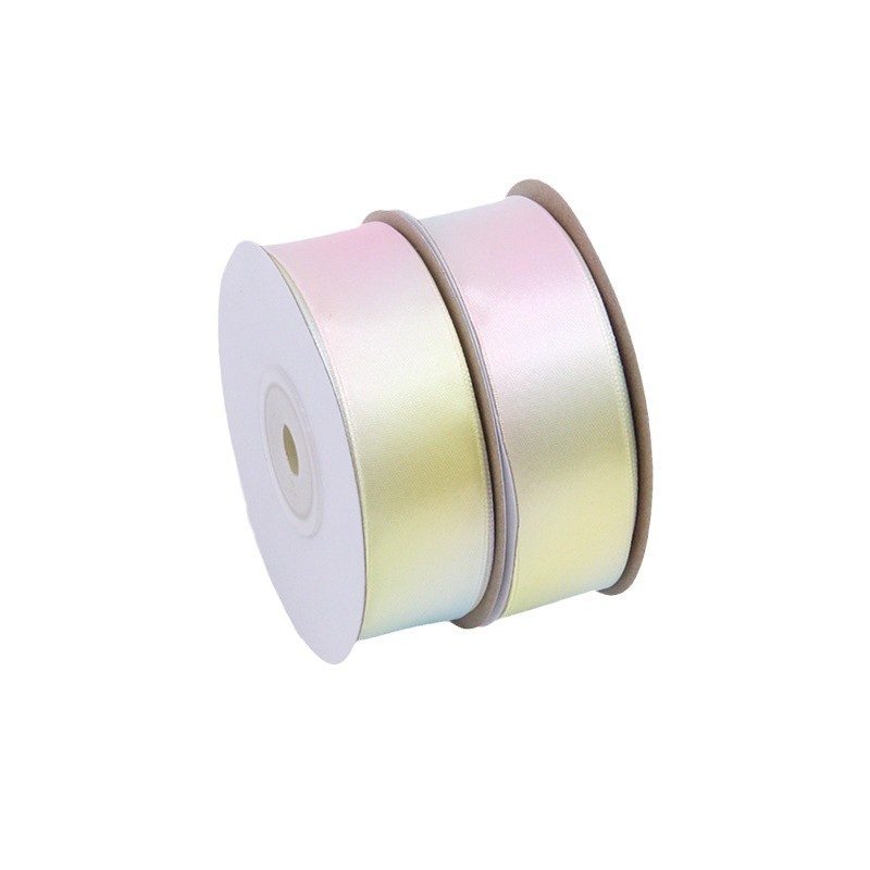 2.5cm cintas coloridas caramelos bocadillos envases de cintas hechas a mano flores pastel regalo cinta de vendaje