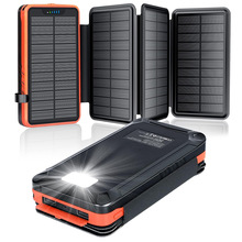 �羳�����������ˮ̫���ܳ�籦���߳�Solar PowerBank 26800mAh