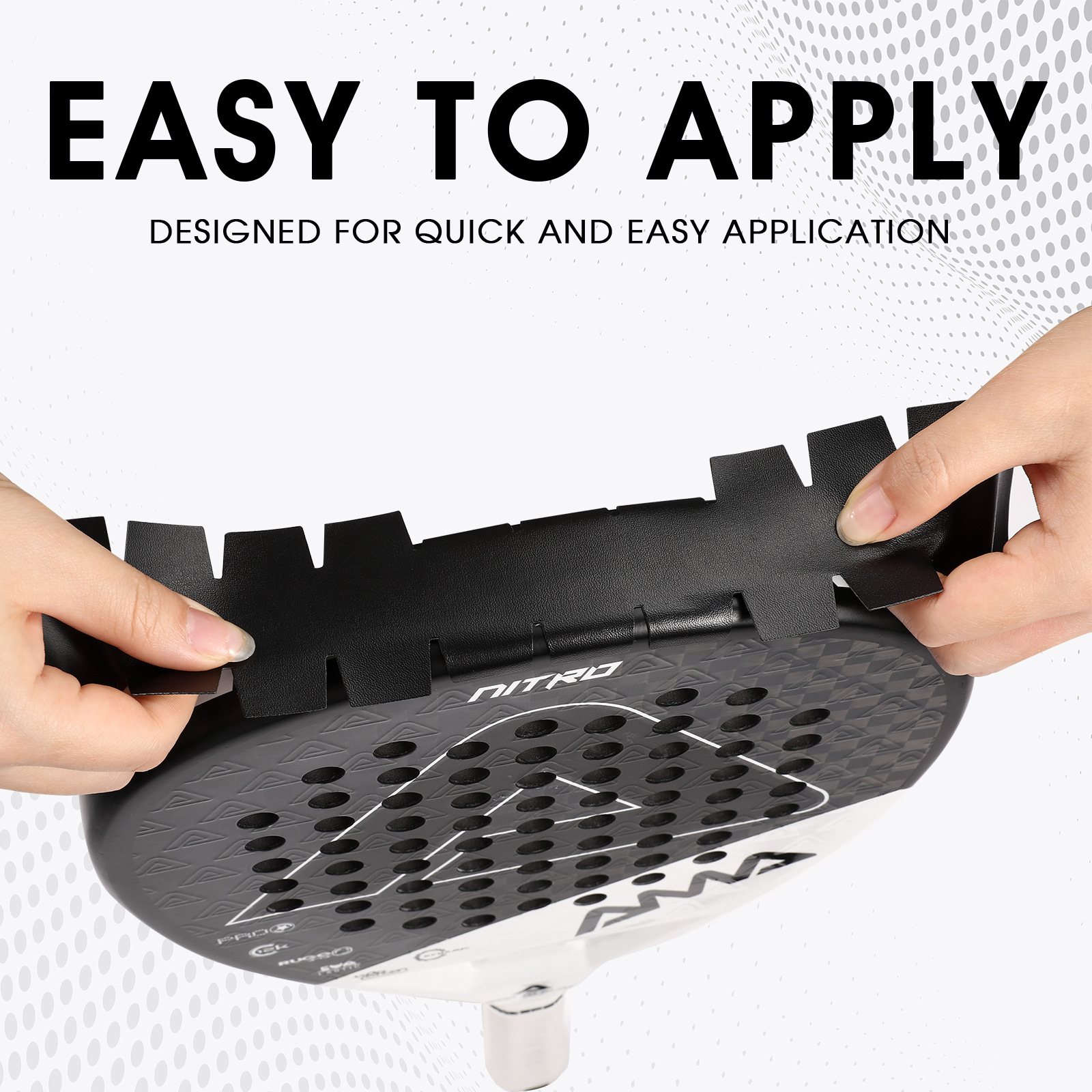 AMASPORT Amai Shi Peak Ball Protection Rate Edge Racker Diseño de engranaje lateral Pickleball