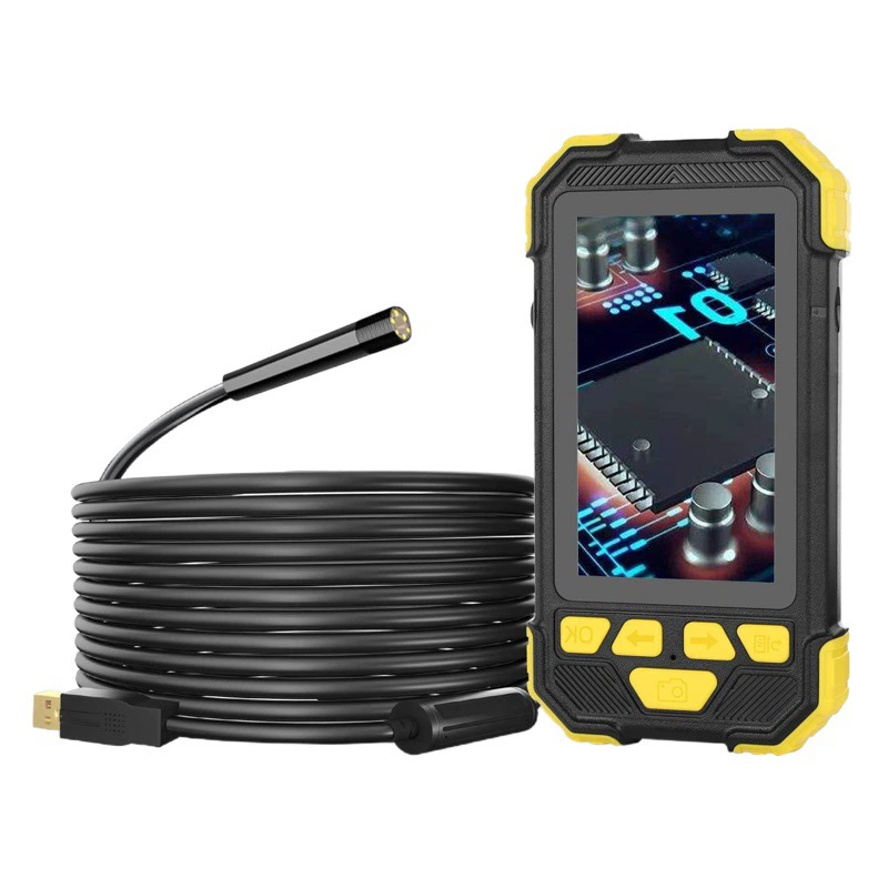 Трансграничная 4,3-дюймовая 4,5-дюймовая многофункциональная промышленная эндоскопическая камера, обслуживание автомобильного трубопровода, Взрывозащищенная водонепроницаемая карта
