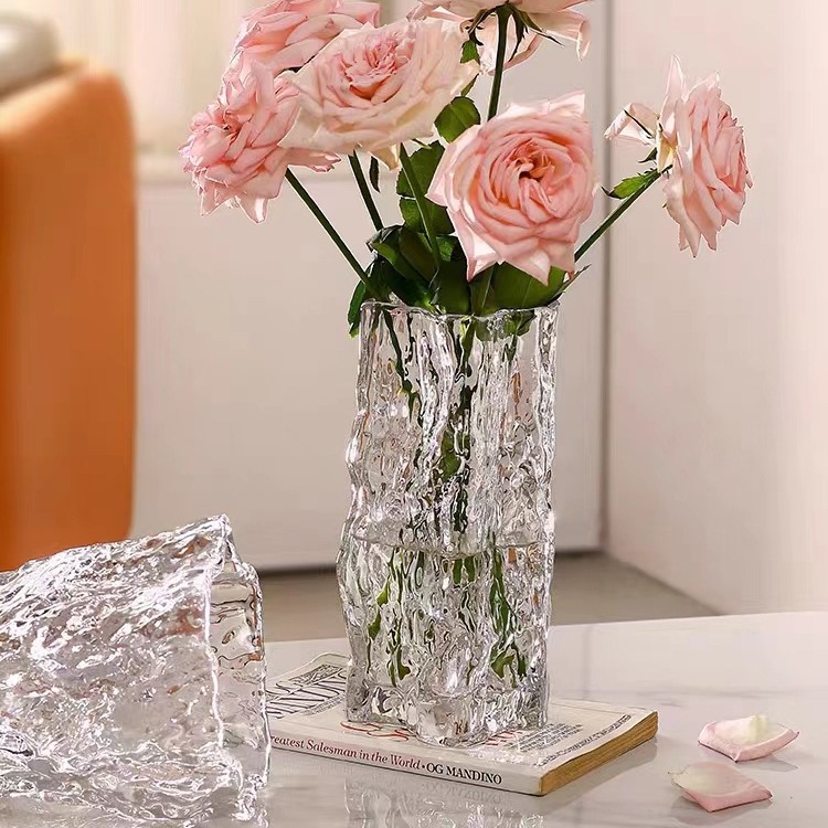 Vase wholesale ins ornaments Internet celebrity Jiji frozen ice vase…