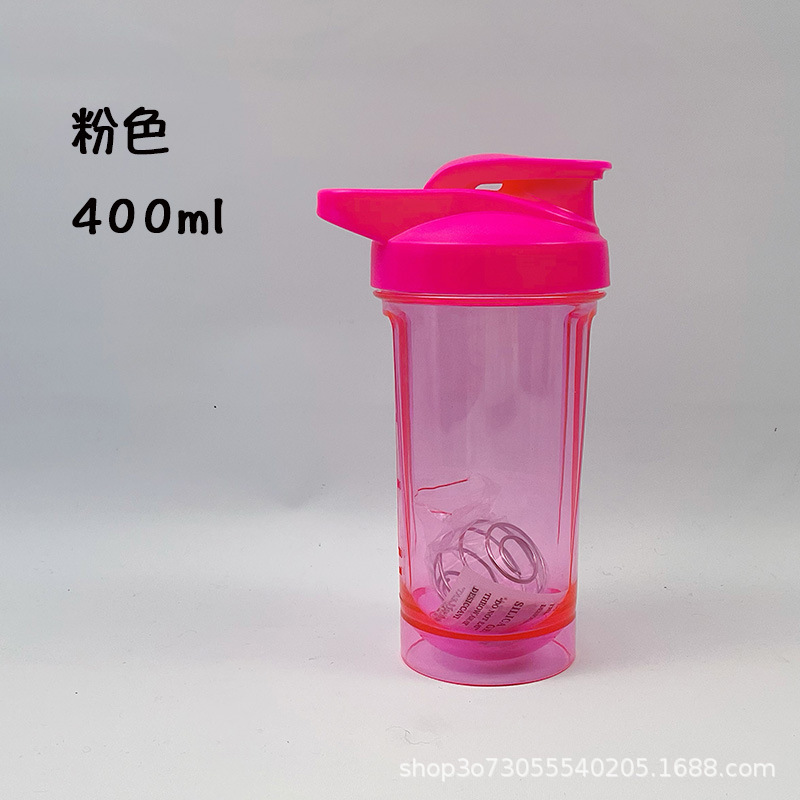 400 ミリリットルシェイクカッププロテインパウダーミキシングカップミルクシェイクカッププラスチックカップアウトドアスポーツフィットネスウォーターカップはロゴでカスタマイズ可能|undefined