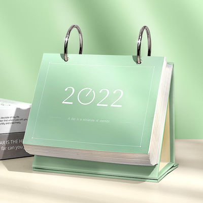 2022 Horizontal version ins The Calendar Table calendar fresh Decoration ins Wind Desktop Chronicles todolist Punch