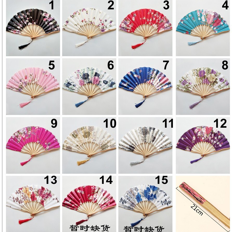 Transfronterizo popular estilo antiguo Cheongsam ventilador en forma de dragón ventilador clásico ventilador borracho vino tinto