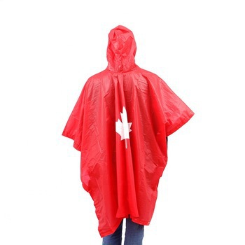 Red band printed adult PVC poncho 0.10MM (picture) economical and convenient to carry Red band printed adult PVC poncho 0.10MM (picture) economical and convenient to carry