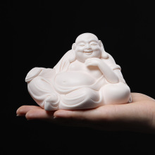 喜念弥勒佛摆件车载笑佛家居客厅电视柜酒柜装饰品工艺品