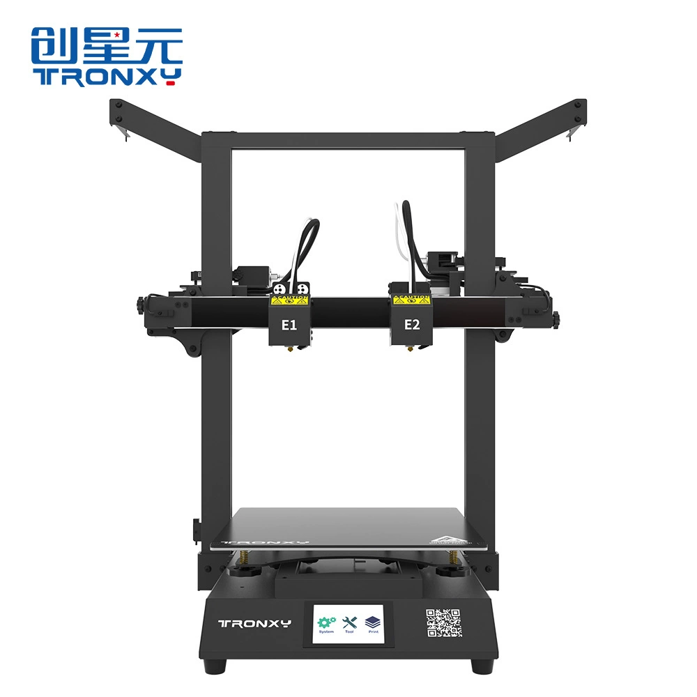 Chuangxingyuan Независимый двухголовый 3D принтер промышленного уровня DIY Hand-Office Gemini S поддерживает генерацию выдачи