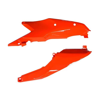 Exterior Parts, Front and Rear Fenders, Motorcycle Fender - side-cover-orange