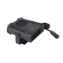 车载暖风机取暖器12v暖风机150w车用热风扇电暖气24v汽车用取暖器