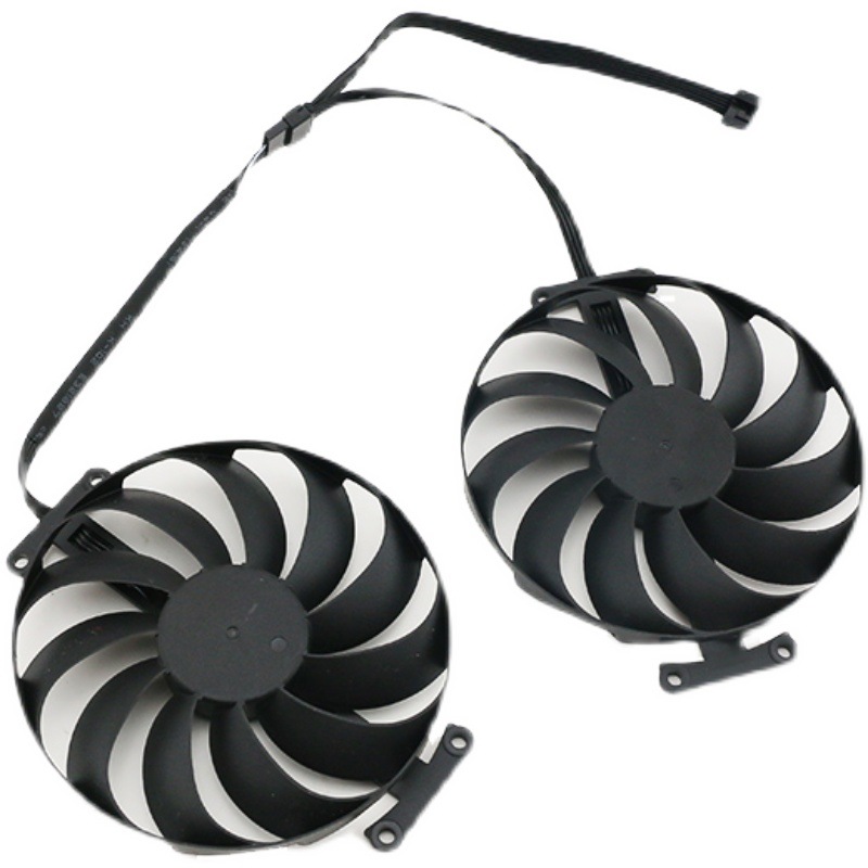 Aplicable a ASUS/ASUS RTX 3060 3060ti 3070 DOBLE gigante Diente de Tiburón V2 OC tarjeta gráfica ventilador de escape