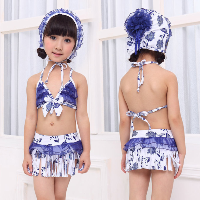 Zafiro azul-azul y porcelana blanca