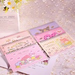 SL03三丽鸥贴纸本库洛米线圈贴纸书KT猫手账贴纸册学生可爱贴画本