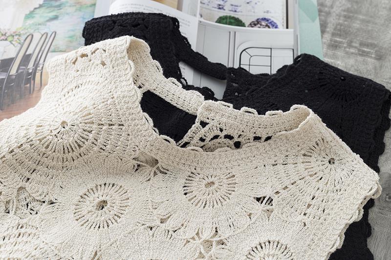 Lace short vest