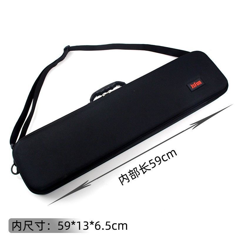 鱼竿包EVA硬壳多功能海绵鱼竿轮配件渔具包鱼竿包户外车载钓鱼包