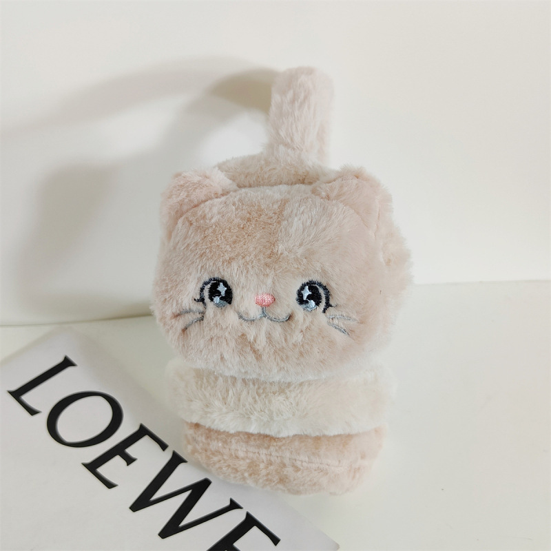冬のアニメかわいい猫のぬいぐるみ耳カバー学生の耳カバー保温防寒耳耳温耳カバー|undefined