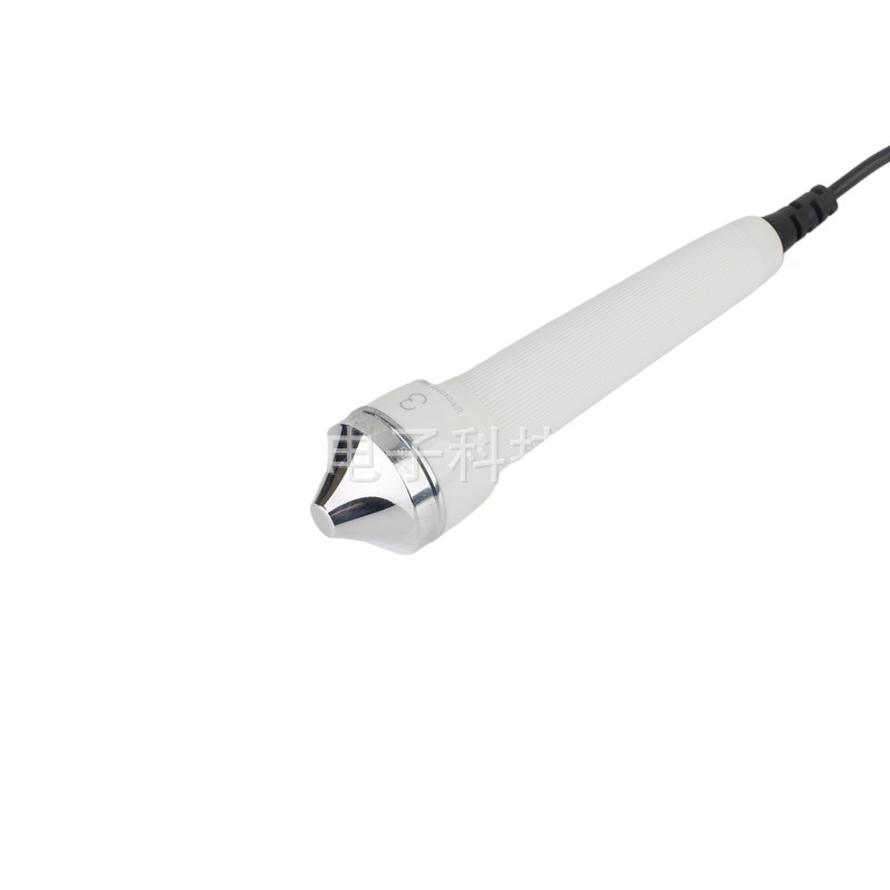 En stock fábrica al por mayor 638 medidor de moles ultrasónico pequeño blanco topo pluma exportación importación instrumento para salón de belleza ultrasónico