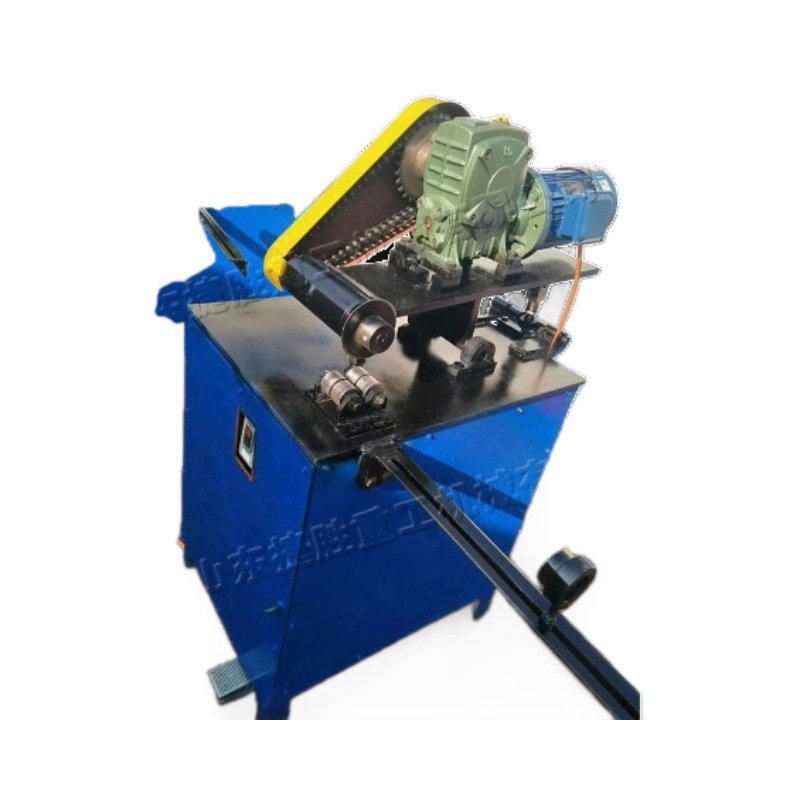 Máquina de corte de tubería neumática de hoja de sierra circular pequeña máquina de corte de tubería metálica máquina de corte automático de tubería de acero inoxidable de mesa