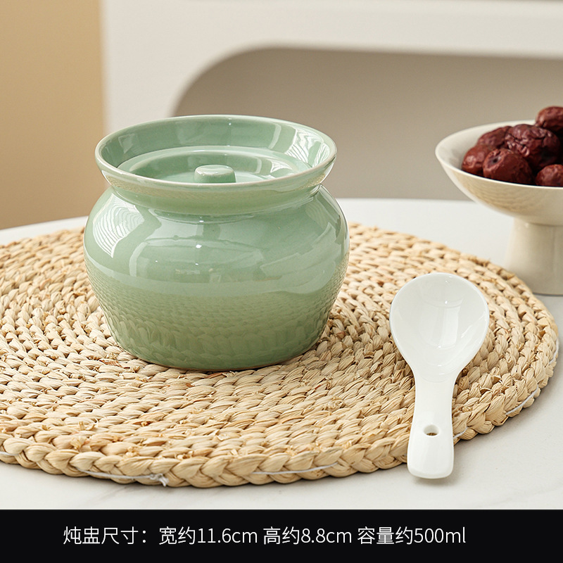 Olla de olla de barro guisada en agua, olla de estofado para una persona, olla de sopa con tapa, snacks de Shaxian, olla de sopa hirviendo de cerámica, venta directa de fábrica image 13