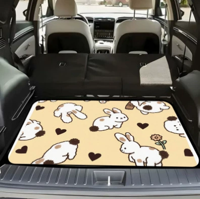 Avtomobil döşəmə paspasları Car Trunk Crystal Velvet - amazon-crystal-velvet-car-mat-26-10075-crystal-velvet-dot-plastic-bottom