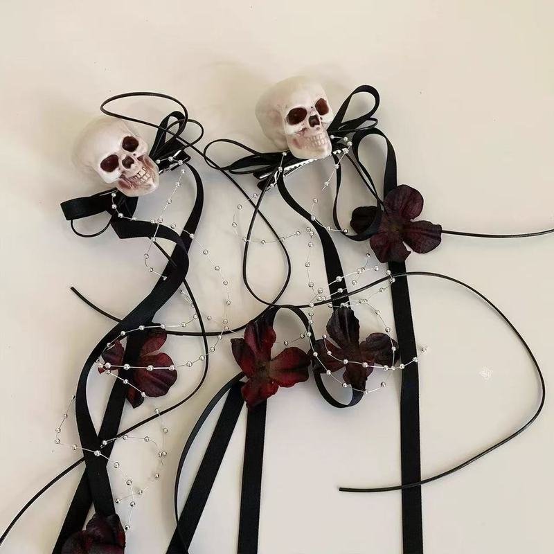 ハロウィーンcos小悪魔蝶ネクタイ髪飾り奇妙な道具立体トップクリップLolita髪飾り|undefined